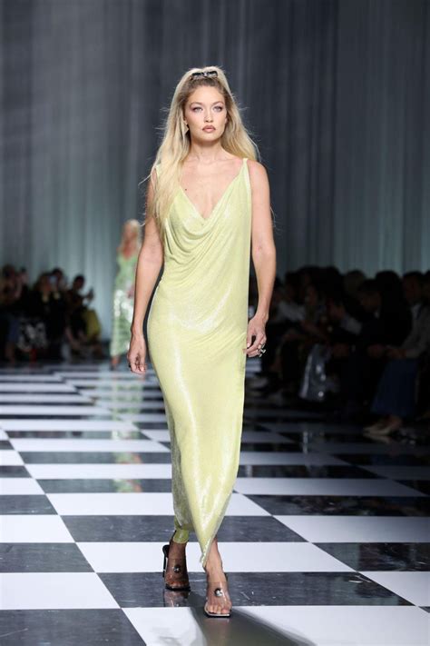 gigi hadid versace dress 2023|Versace 2023 dresses.